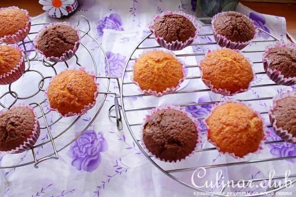 капкейки с кремом