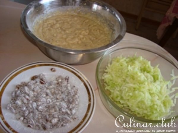 Mаффины из кабачка с лимонной глазурью