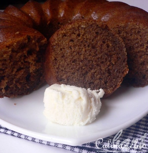 Кофейный кекс с шоколадом и бальзамом.