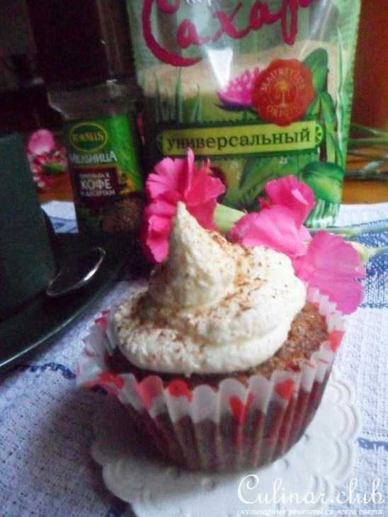 Кофейно - карамельные капкейки 