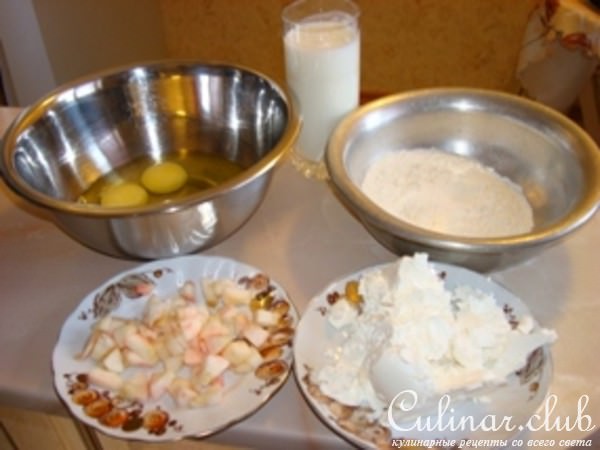 Кекс с брынзой