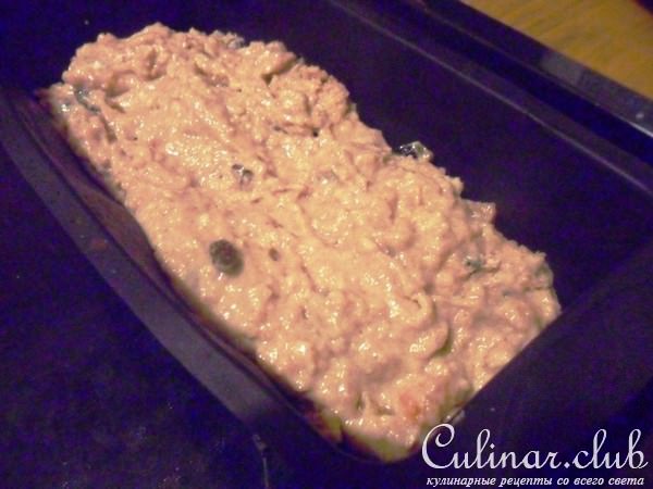 Овсяный кекс с сухофруктами 