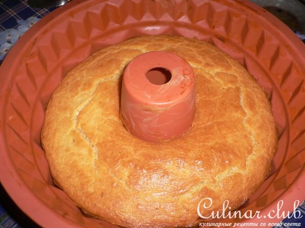 Кекс с колбаской
