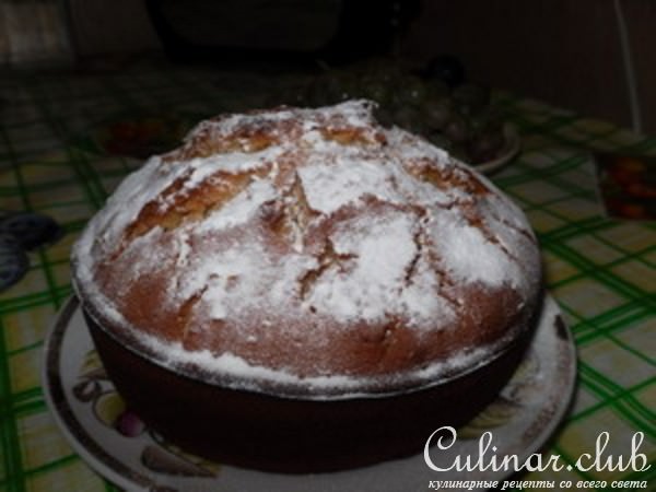 Кекс на сгущенном молоке с изюмом ("Кексюлька" для подружки Дашульки)