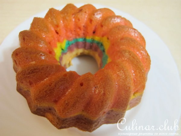 Радужный кекс "Ловушка для гнома "- Leprechaun Trap Cake