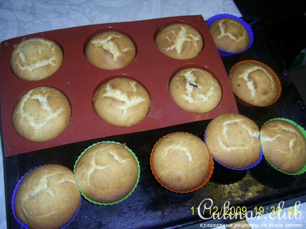 КЕКСЫ с шоколадом (вариант)