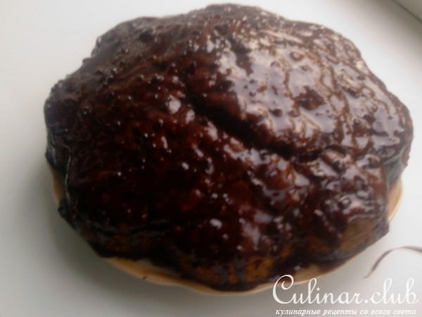 Кекс с цукатами из арбузных корочек