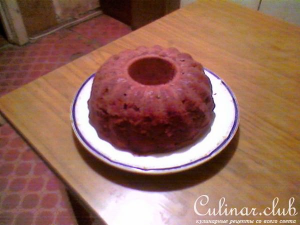 Кекс с корицей и изюмом
