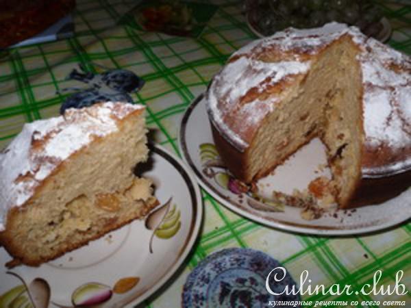 Кекс на сгущенном молоке с изюмом ("Кексюлька" для подружки Дашульки)