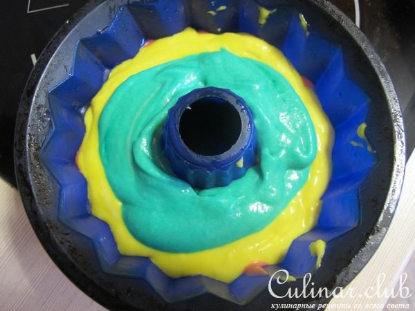 Радужный кекс "Ловушка для гнома "- Leprechaun Trap Cake