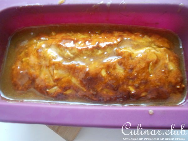 Яблочный кекс с крустильяном