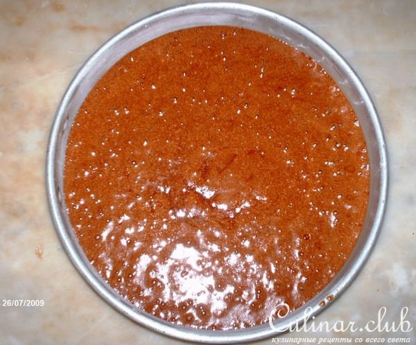 Шоколадный кекс
