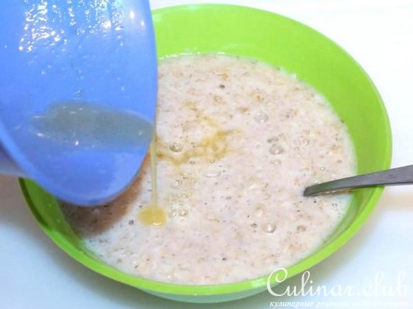 Овсяный кекс с сюрпризом