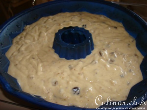 Пьяный банановый кекс