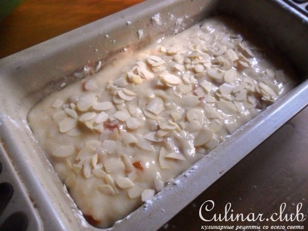 Йогуртовый кекс с курагой
