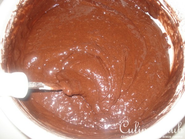 ШОКОЛАДНЫЙ КЕКС С ТВОРОЖНОЙ НАЧИНКОЙ