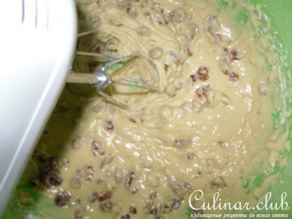 Кукурузные кексики с изюмом
