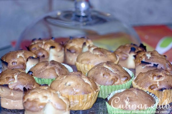 Кексы с яблоками