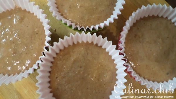 Маффины с яблоком и орехами. (продолжение темы рецептов Турецкой кухни).