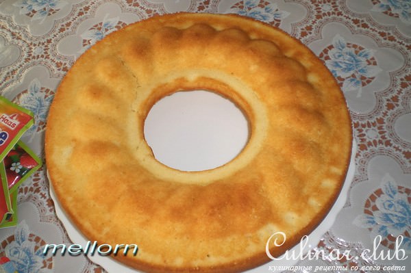 Арабский кекс с желе (вариант)