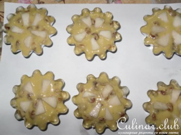 Кукурузные кексики с изюмом
