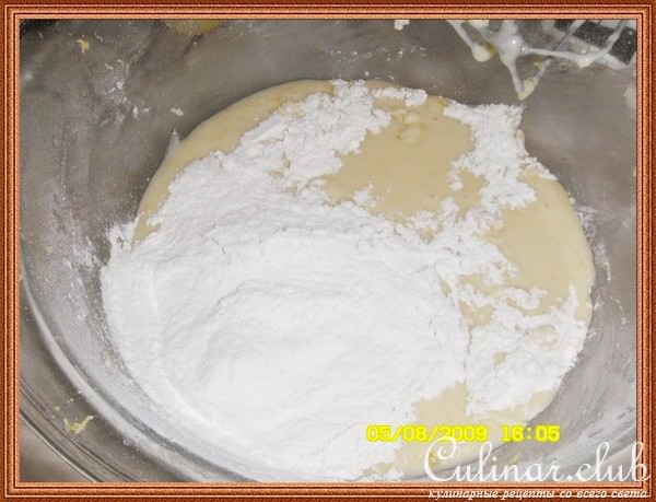 Лимонный кекс на йогурте