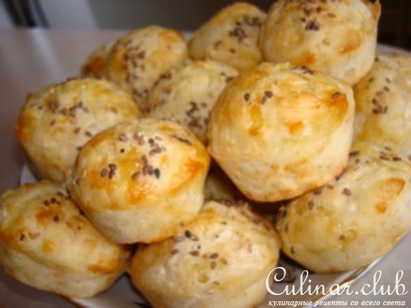 сырные кексики на пиве