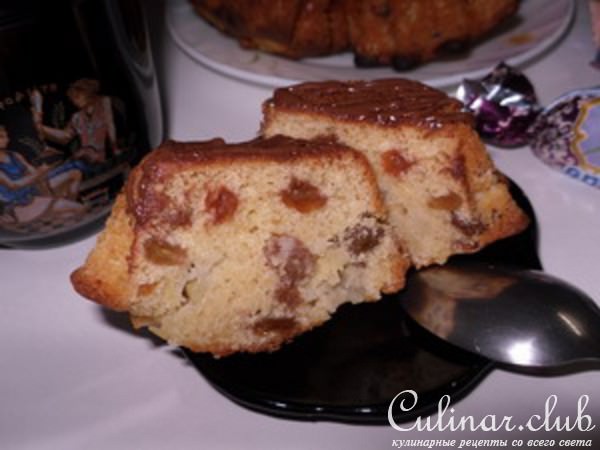 Кукурузные кексики с изюмом