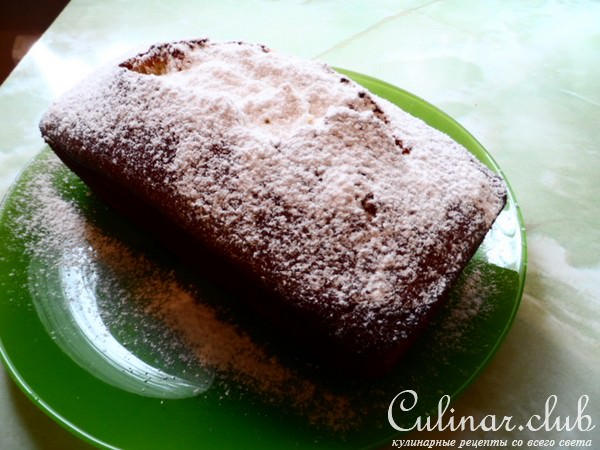 Простой апельсиновый кекс к чаю.