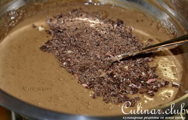 Маффины-какао с маком и голубикой