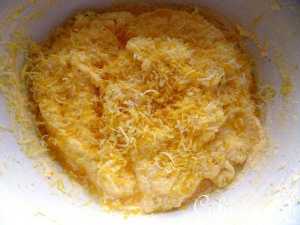 Лимонный кекс в лимонной глазури
