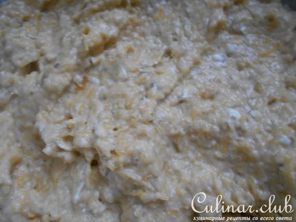 Овсяные маффины из тыквы и яблок