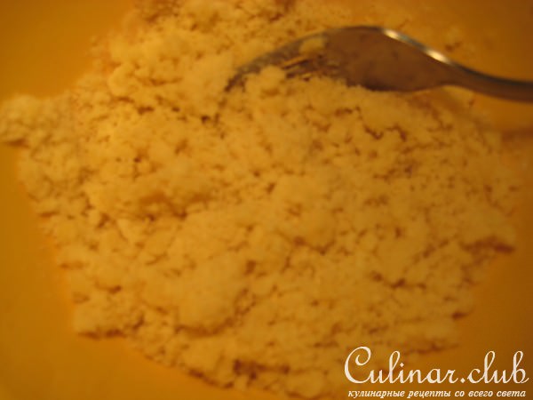Миндальное суфле.