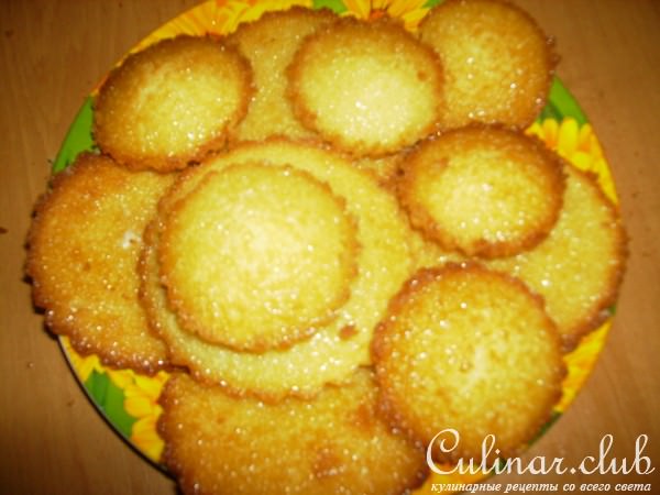 Хрустящие лимонные кексы