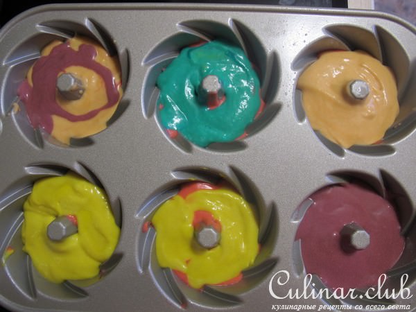 Радужный кекс "Ловушка для гнома "- Leprechaun Trap Cake