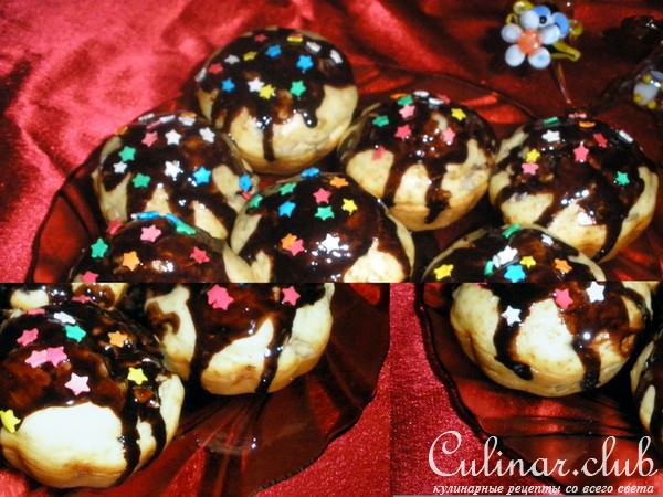 Маффины с шоколадом и с семенами подсолнуха