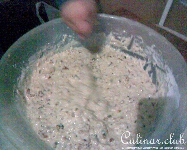 Постные маффины с 9-тью злаками и орехами (на соевом молоке)