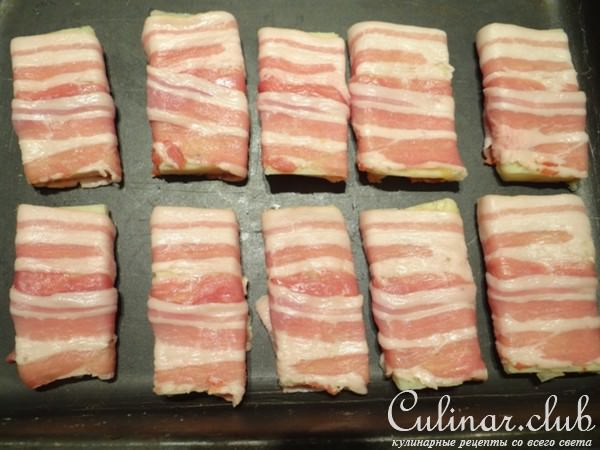 Булочки с картофелем и беконом