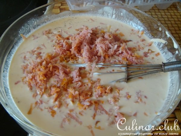 Нежное сырное суфле