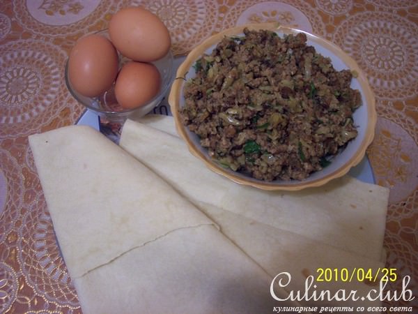 Ленивый бёрек (турецкая кухня)вариант