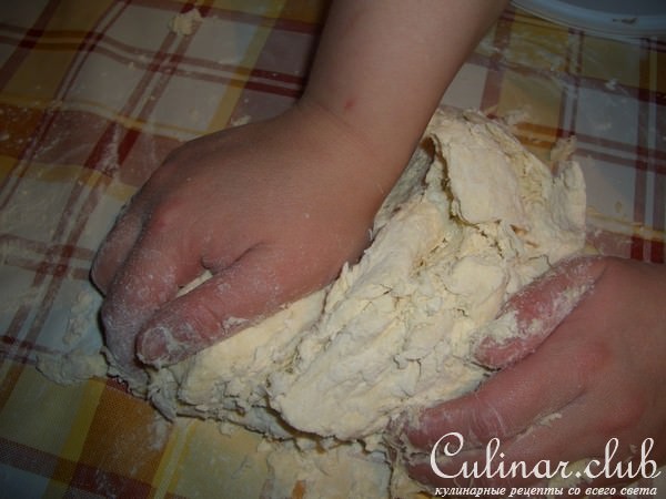 Пирог с плавлеными сырками