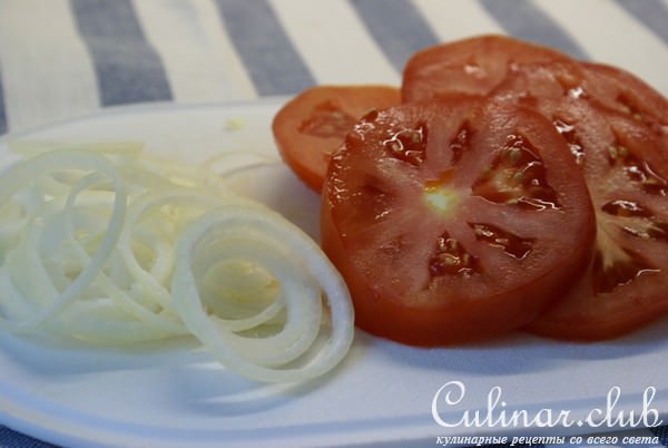Пицца с курицей