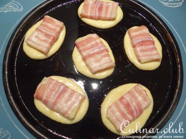 Булочки с картофелем и беконом
