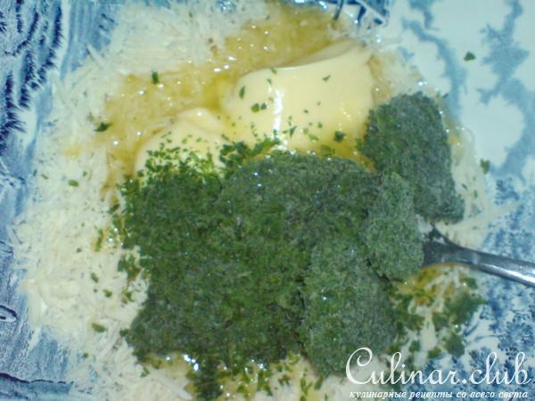 Багеты с Пармезаном и чесноком