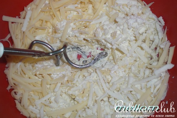 Творожно-сырный пирог