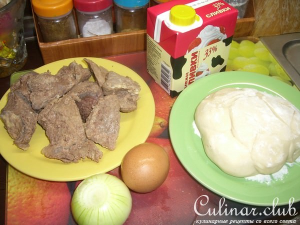 Мясной пирог "Спешу на стол!!!:)"