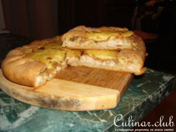 Луковый пирог с сыром (скорее всего ВАРИАНТ)))