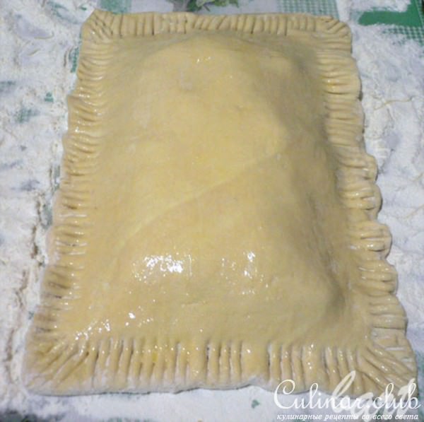 Самый легкий пирог с курицей. 