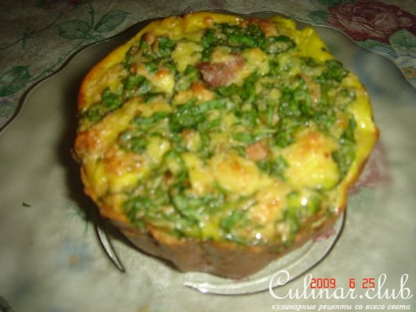 Сырная запеканка