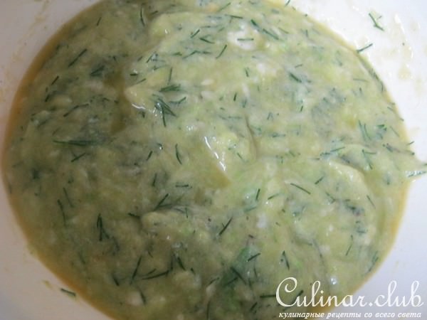 Закусочный пирог "Кабачковая пицца"